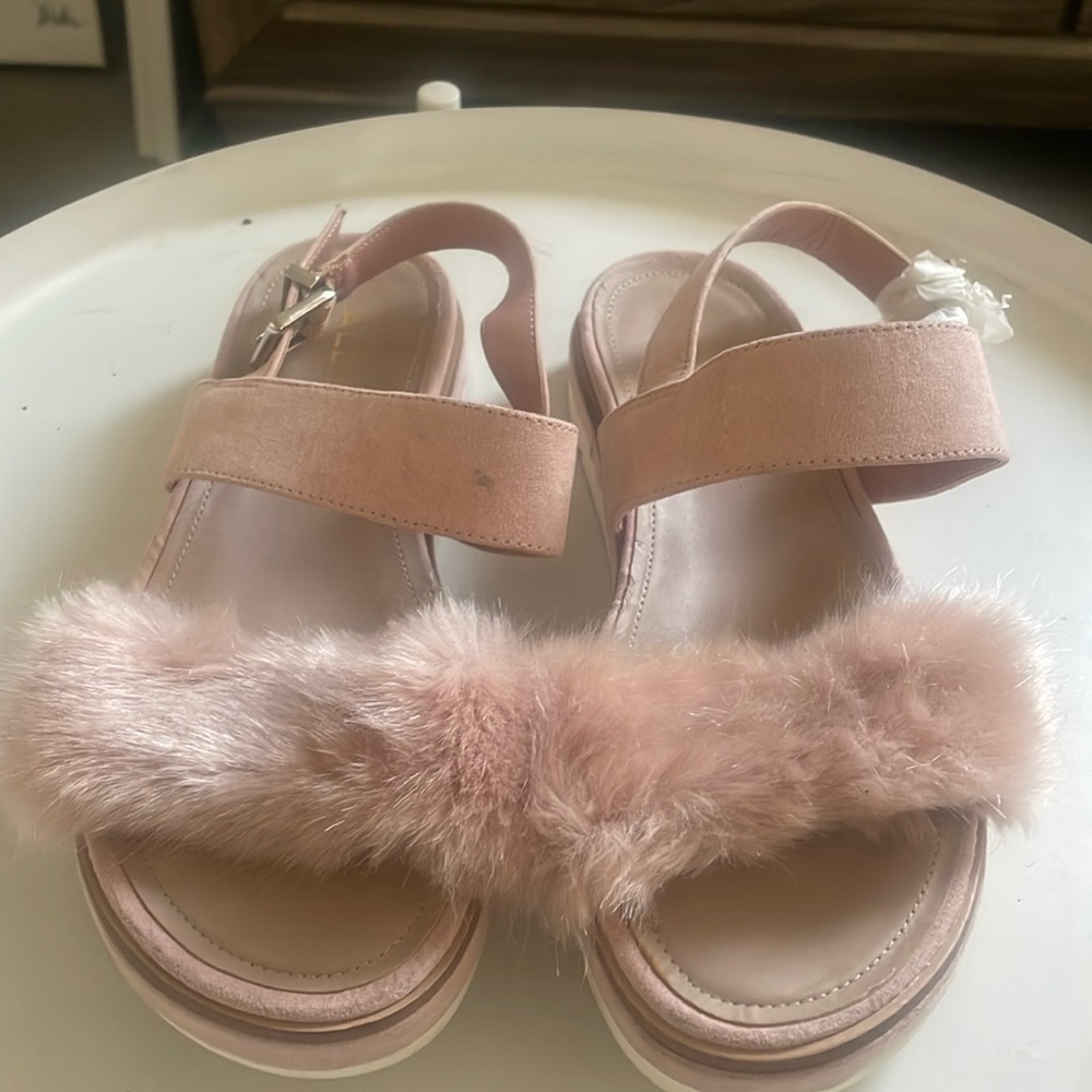Also NWT Faux Fur Coppiano-55 Sandals